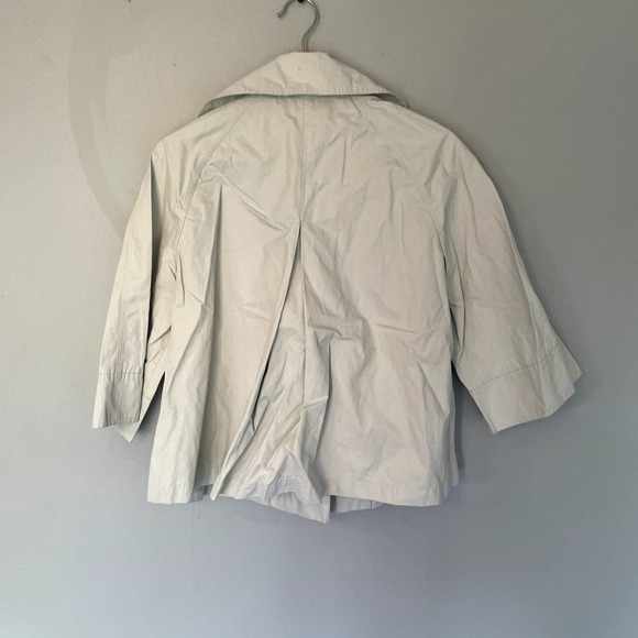 Lafayette 148 New York White Asymmetric Jacket in Women's Size 2 - Picture 9 of 13